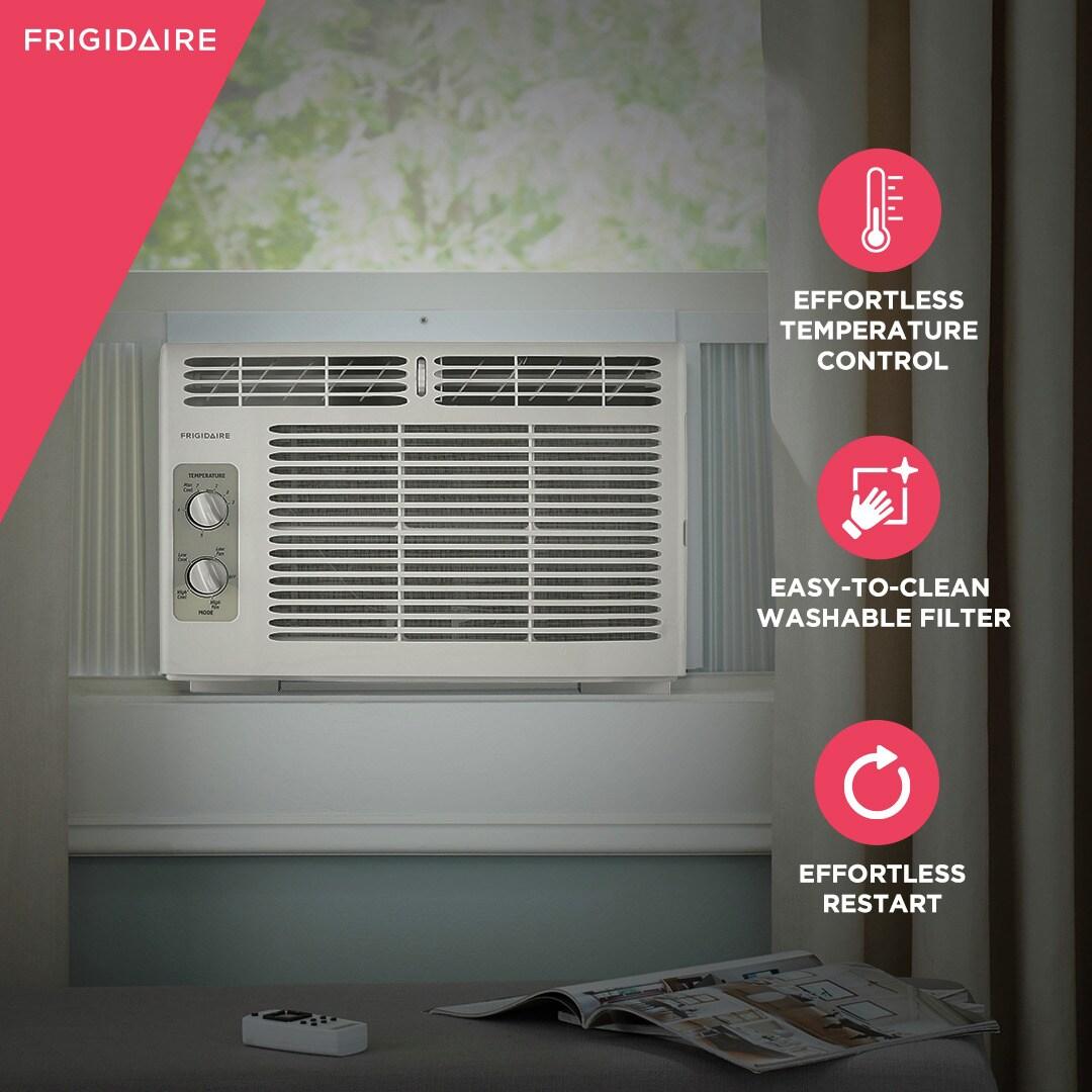 Frigidaire FFRA051WAE 5,000 BTU Window-Mounted Room Air Conditioner