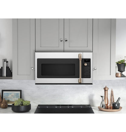 Cafe Caf(eback)™ 1.7 Cu. Ft. Convection Over-the-Range Microwave Oven