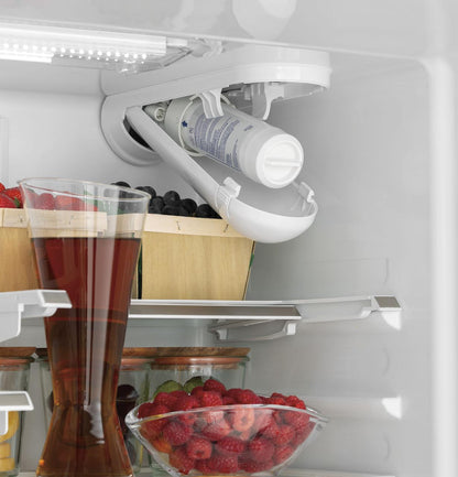 Cafe CWE19SP4NW2 CAF(EBACK)™ ENERGY STAR 18.6 Cu. Ft. Counter-Depth French-Door Refrigerator