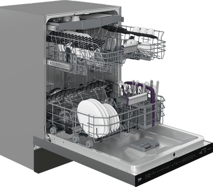 Beko Tall Tub Dishwasher with (16 place settings, 39.0