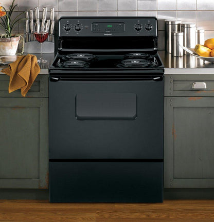 RBS360DMBB Hotpoint® ENERGY STAR® 30" Free-Standing Standard Clean Electric Range