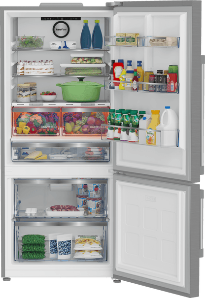 Beko BFBF30216SS 30" Bottom Freezer Refrigerator