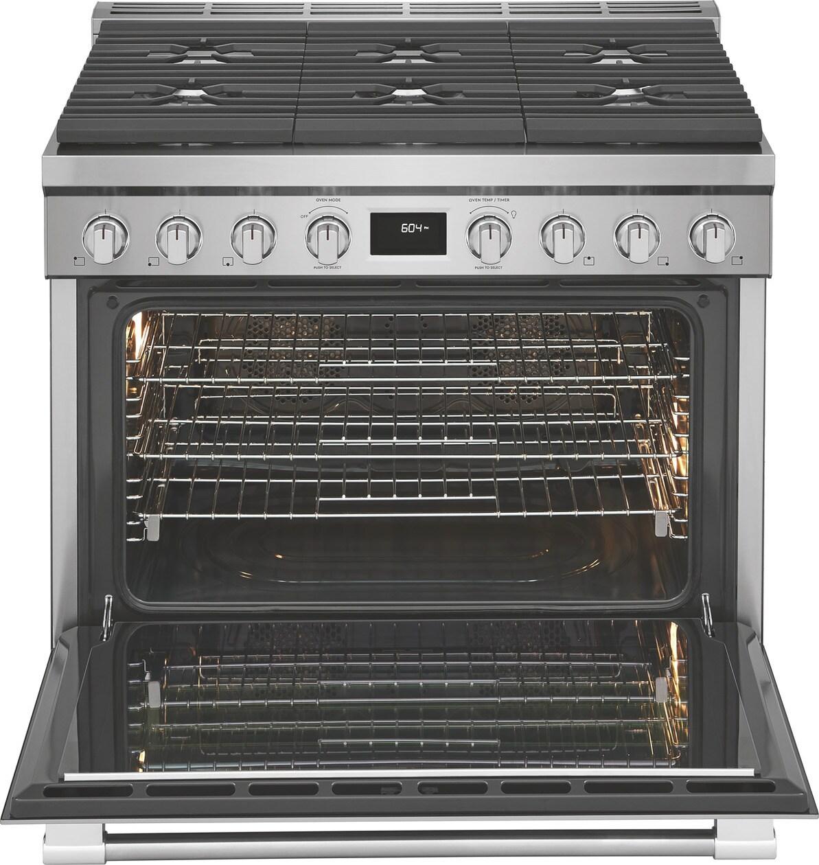 Frigidaire Professional 36" Dual-Fuel Freestanding Range