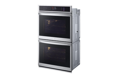 Lg WDEP9427F 9.4 cu. ft. Smart Double Wall Oven with InstaView®, True Convection, Air Fry, and Steam Sous Vide