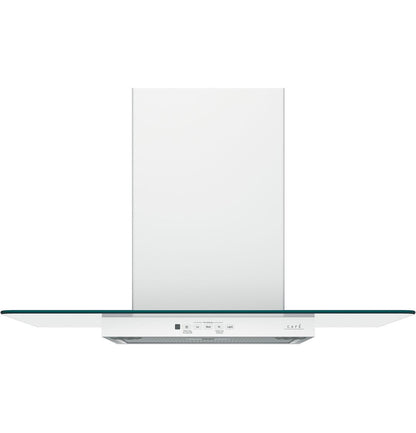 Cafe CVW73014MWM CAF(EBACK)™ 30" Wall-Mount Glass Canopy Chimney Hood