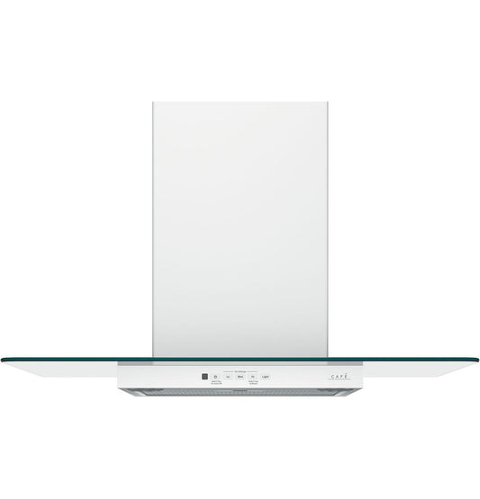 Cafe CVW73014MWM CAF(EBACK)™ 30" Wall-Mount Glass Canopy Chimney Hood