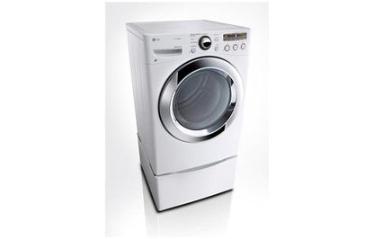 Lg DLEX3250W 7.3 cu. ft. Ultra Large Capacity SteamDryer™ with Sensor Dry