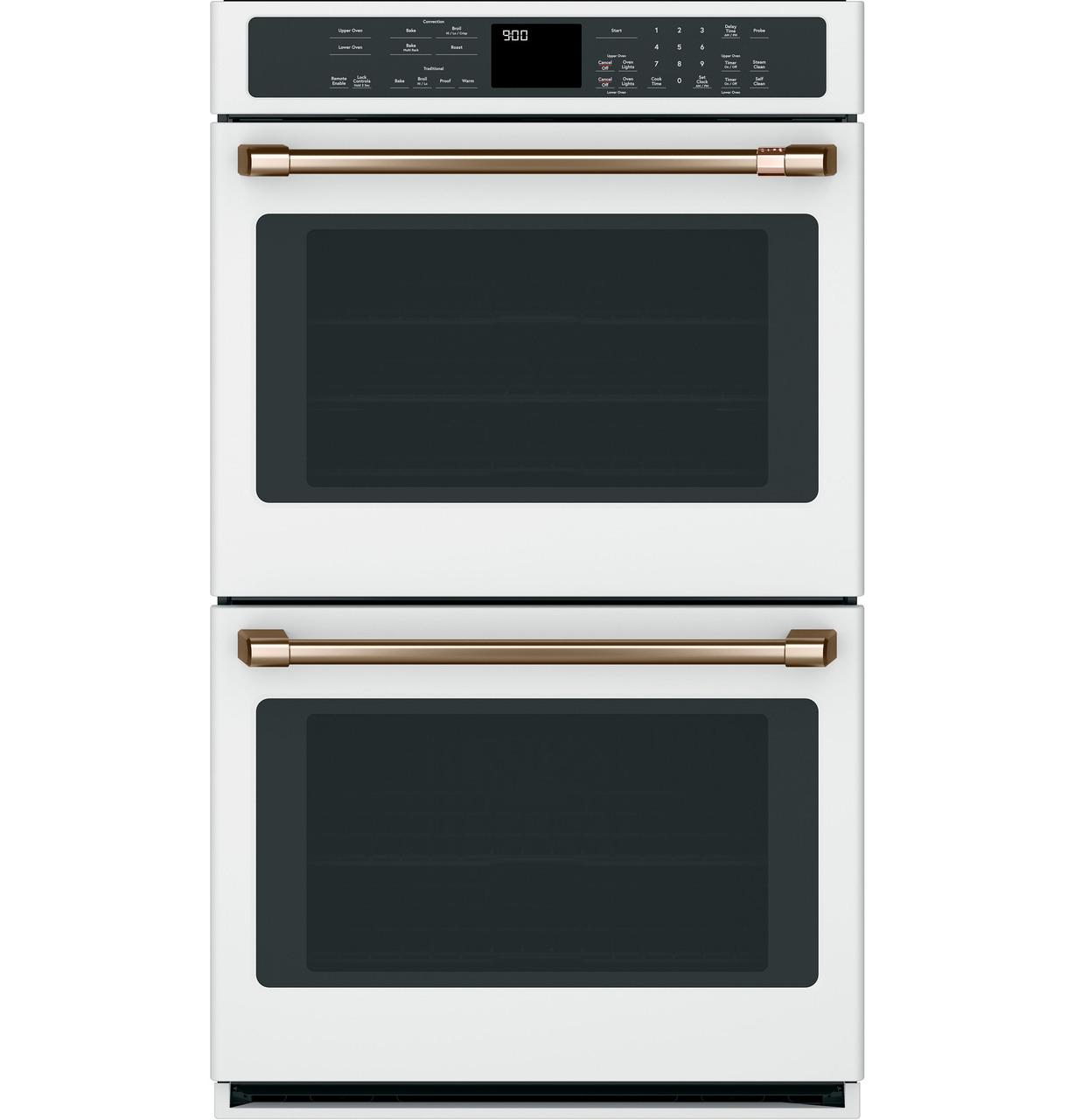 Cafe CXWD0H0PMBZ CAF(EBACK)™ 2 - 30" Double Wall Oven Handles - Brushed Bronze