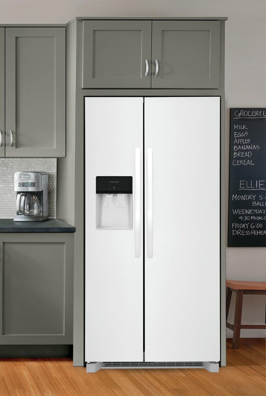 Frigidaire FRSS2623AW 26 Cu. Ft. 36" Standard Depth Side by Side Refrigerator