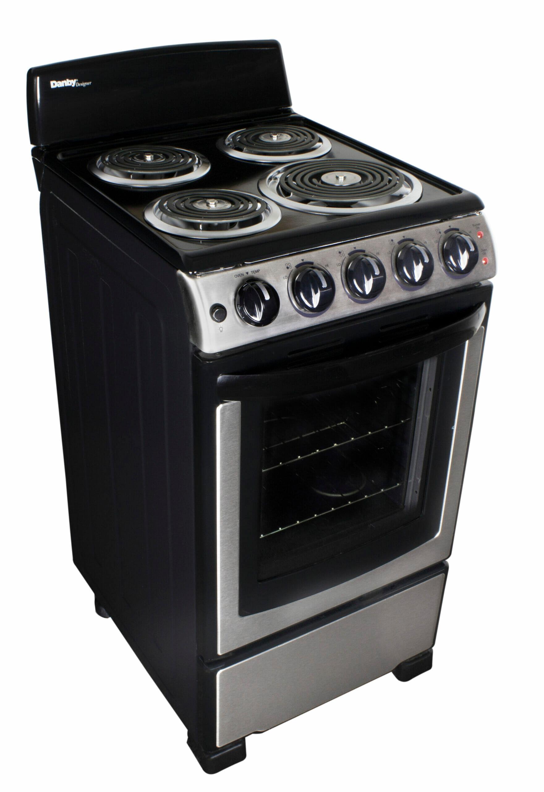 Danby 20" Wide Electric Range in Stainless Steel