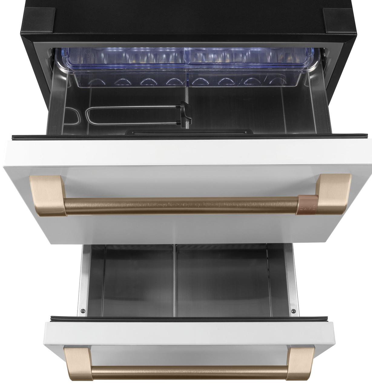 Cafe CDE06RP4NW2 CAF(EBACK)™ 5.7 Cu. Ft. Built-In Dual-Drawer Refrigerator