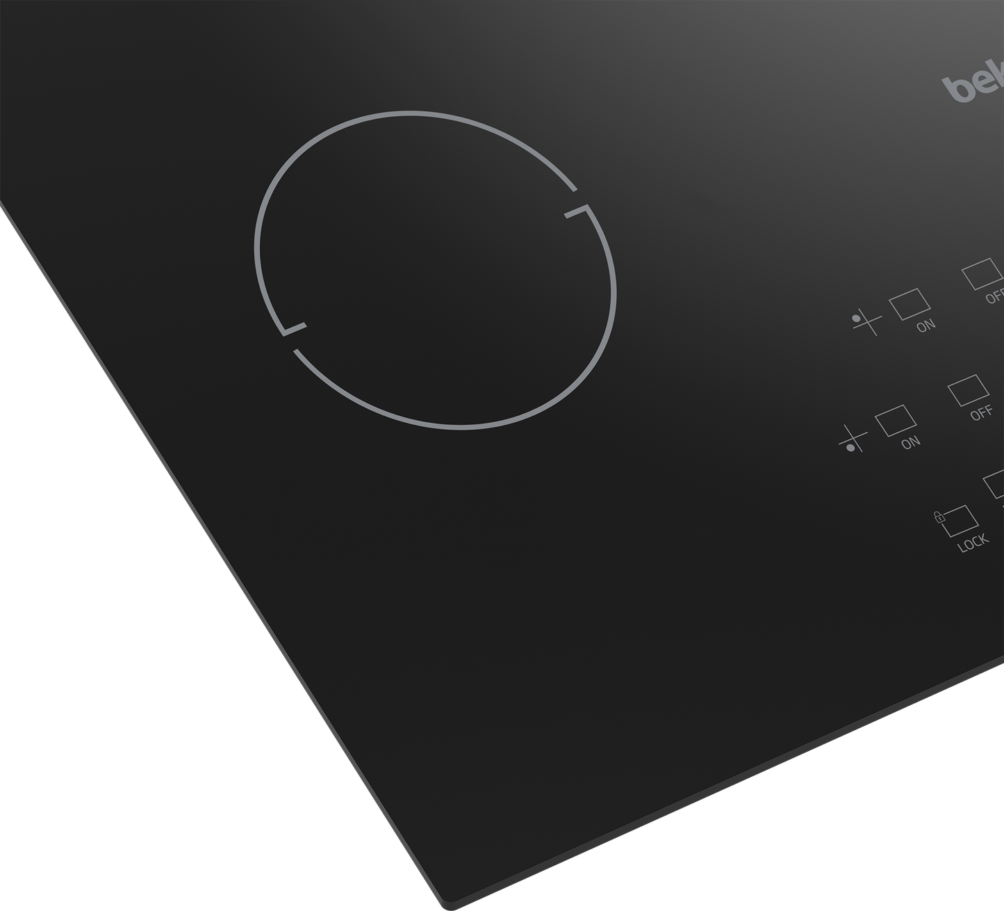 Beko ECTM24102 24" Built-In Electric Cooktop with 4 Burners and Touch Control