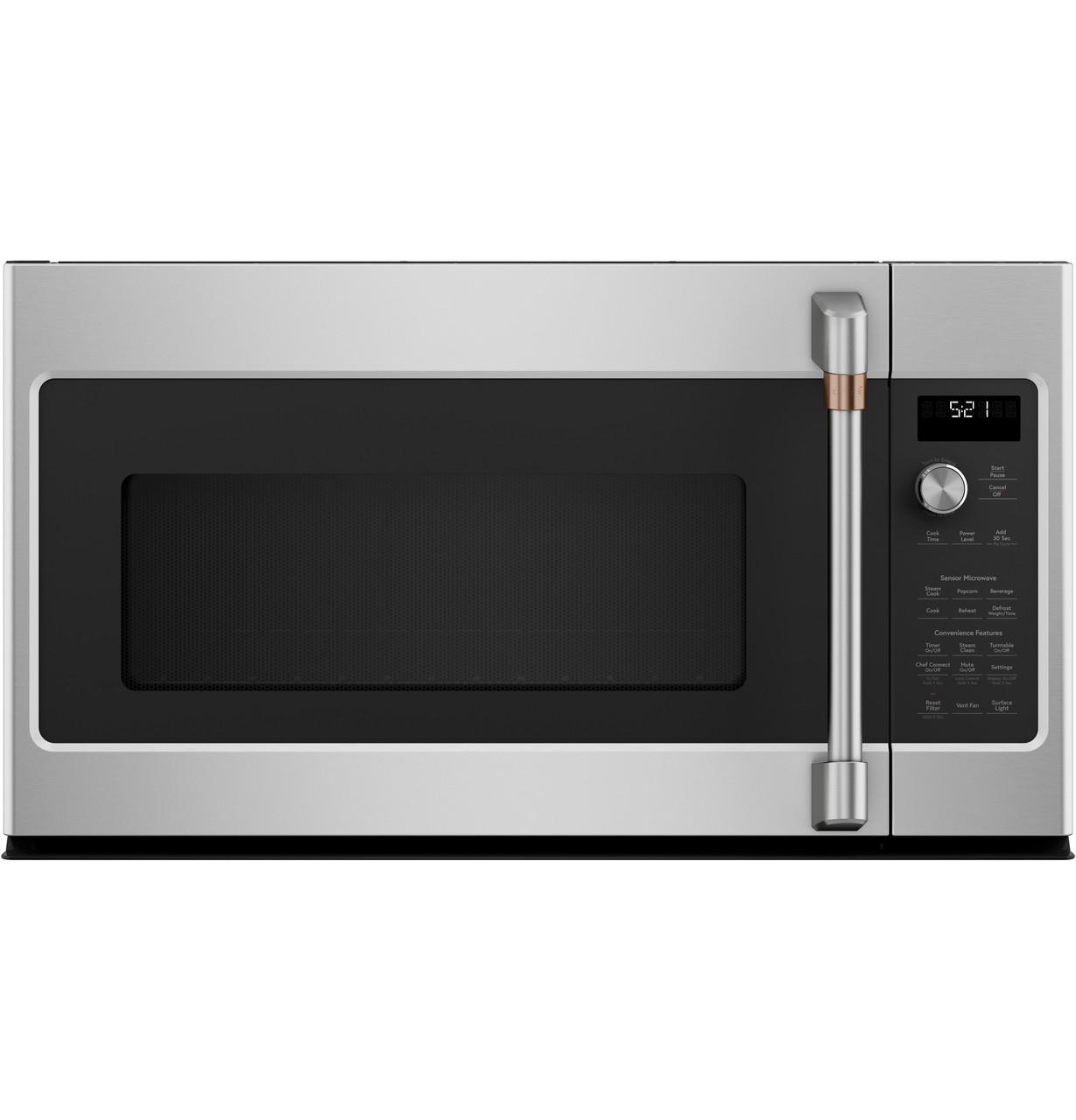 Cafe CVM521P2MS1 CAF(EBACK)™ 2.1 Cu. Ft. Over-the-Range Microwave Oven