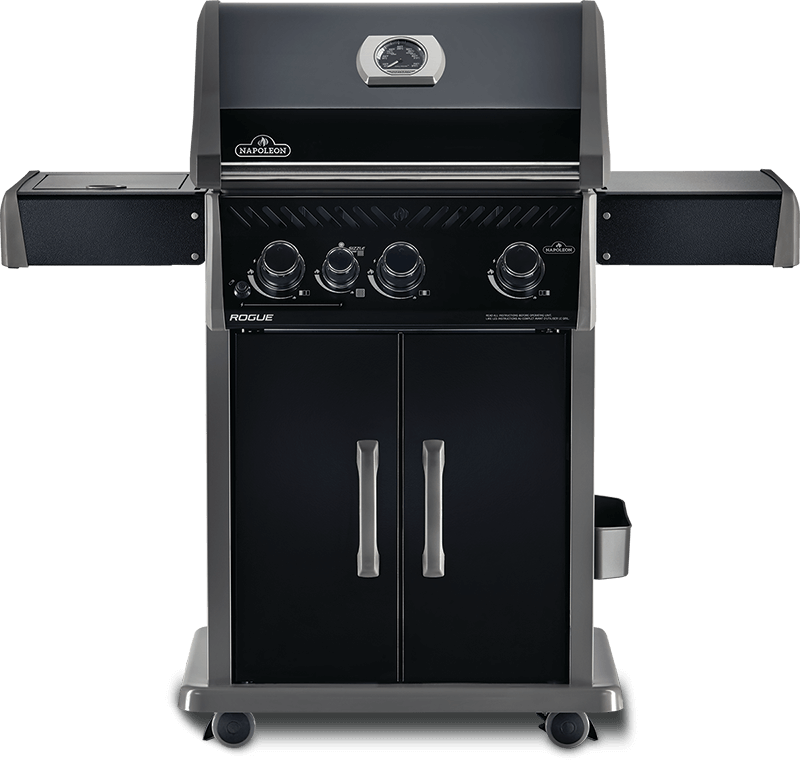 Napoleon Bbq R425SIBNBE Rogue 425 BE SIB with Infrared Side Burner, Black Edition , Black , Natural Gas