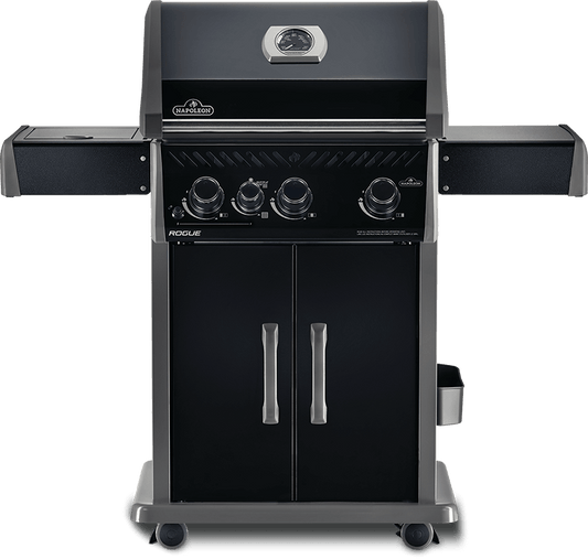 Napoleon Bbq R425SIBNBE Rogue 425 BE SIB with Infrared Side Burner, Black Edition , Black , Natural Gas