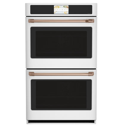 Cafe CTD90DP4NW2 CAF(EBACK)™ Professional Series 30" Smart Built-In Convection Double Wall Oven