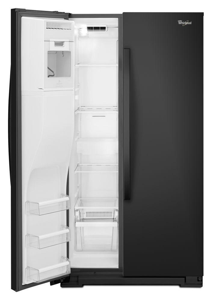 Whirlpool 36-inch Wide Side-by-Side Refrigerator with Temperature Control - 26 cu. ft.