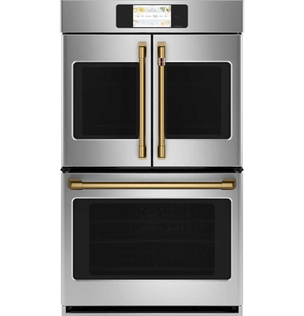 Cafe CTD90FP2NS1 CAF(EBACK)™ Professional Series 30" Smart Built-In Convection French-Door Double Wall Oven