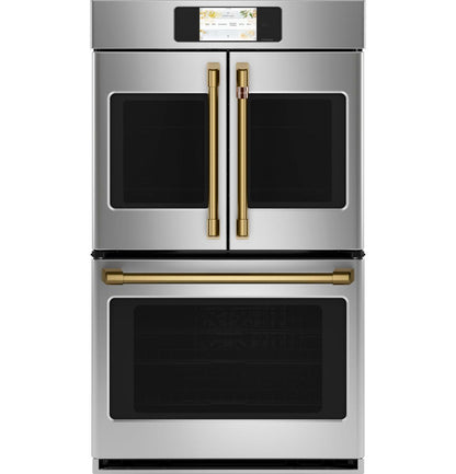 Cafe CTD90FP2NS1 CAF(EBACK)™ Professional Series 30" Smart Built-In Convection French-Door Double Wall Oven