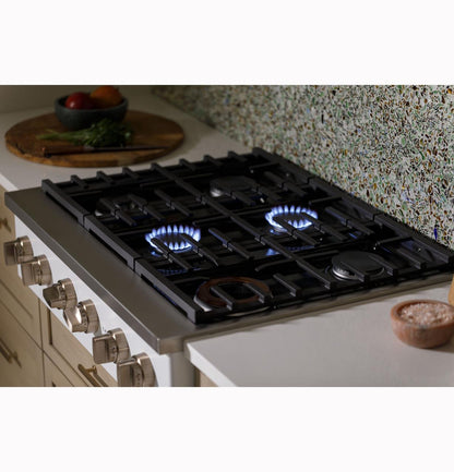 Cafe CGU366P3TD1 CAF(EBACK)™ 36" Commercial-Style Gas Rangetop with 6 Burners (Natural Gas)