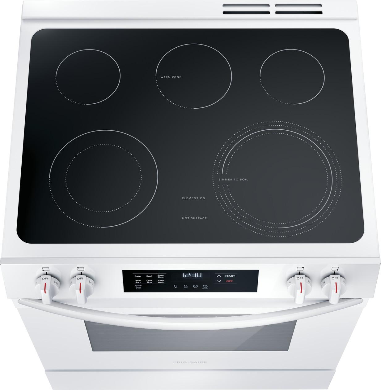 Frigidaire FCFE3062AW 30" Front Control Electric Range