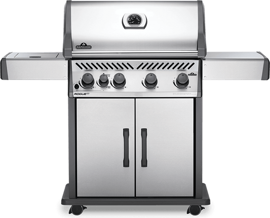 Napoleon Bbq RXT525SIBNSS1 Rogue XT 525 SIB with Infrared Side Burner , Natural Gas, Stainless Steel