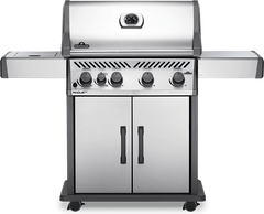 Napoleon Bbq RXT525SIBNSS1 Rogue XT 525 SIB with Infrared Side Burner , Natural Gas, Stainless Steel