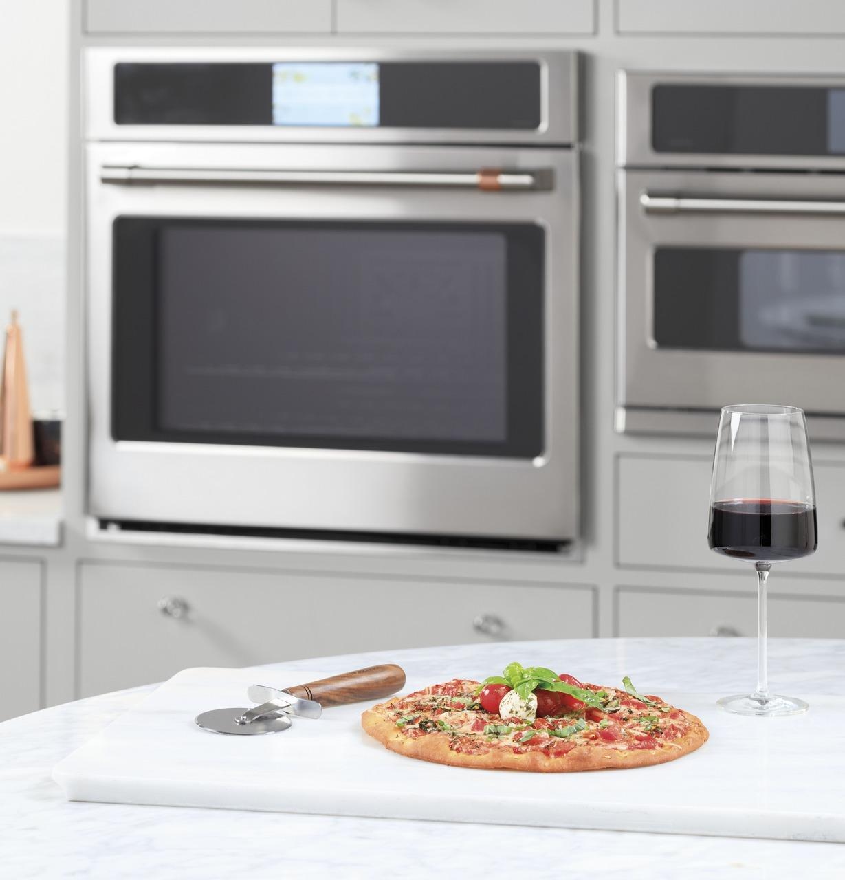 Cafe CTS70DP2NS1 CAF(EBACK)™ 30" Smart Single Wall Oven with Convection