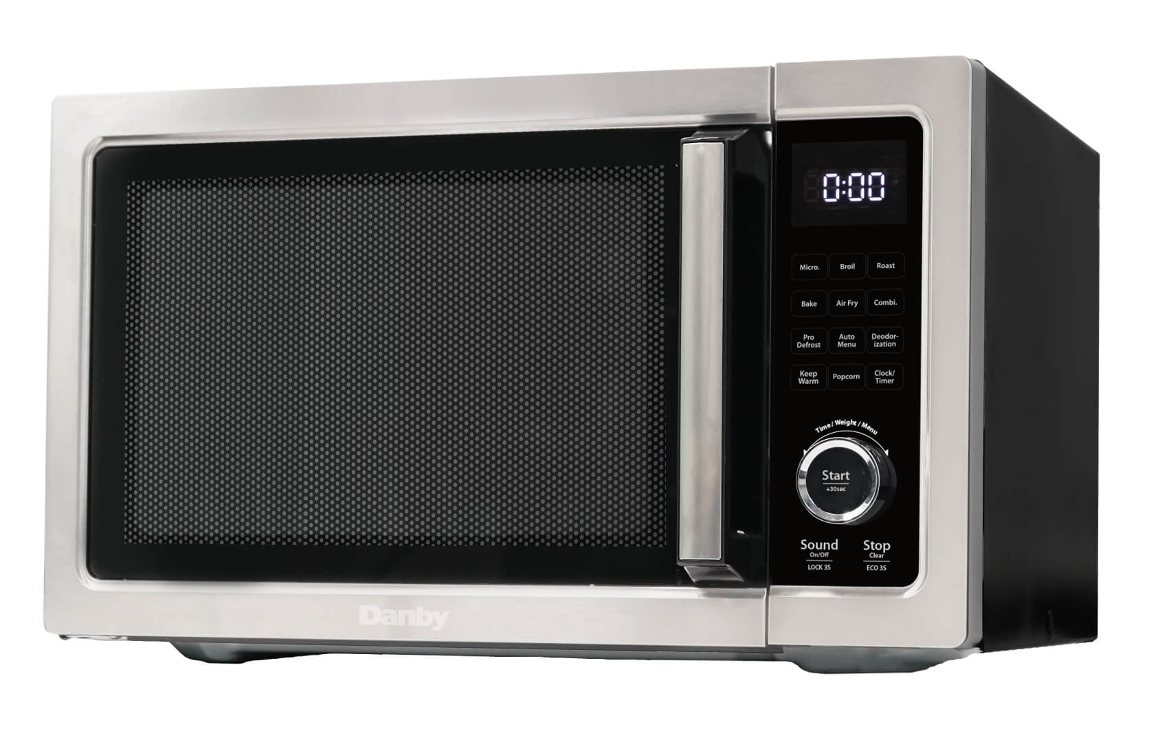 DDMW1061BSS6 Danby 5 in 1 Multifunctional Microwave Oven with Air Fry, Convection roast/bake, Broil/grill, combination cooking