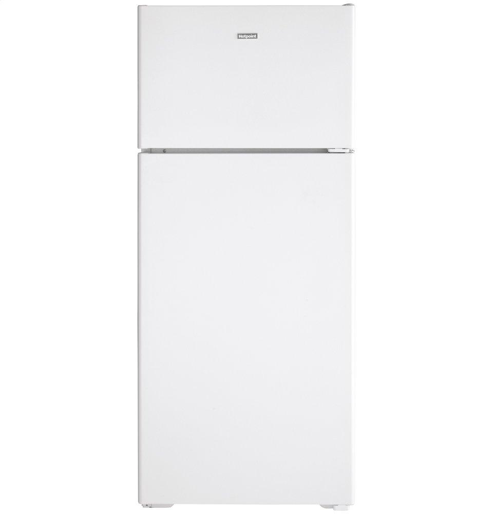 Hotpoint® 17.5 Cu. Ft. Recessed Handle Top-Freezer Refrigerator