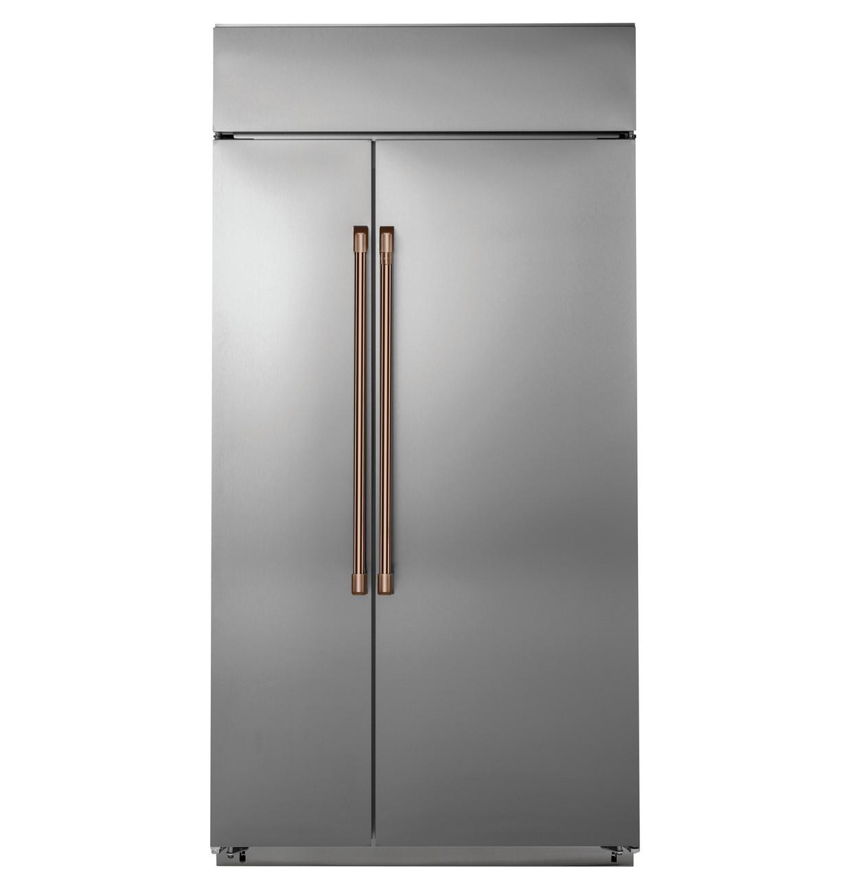 Cafe CSB42WP2NS1 CAF(EBACK)™ 42" Smart Built-In Side-by-Side Refrigerator
