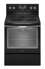 Whirlpool WFE540H0EE 6.4 Cu. Ft. Freestanding Electric Range with AquaLift® Self-Cleaning Technology