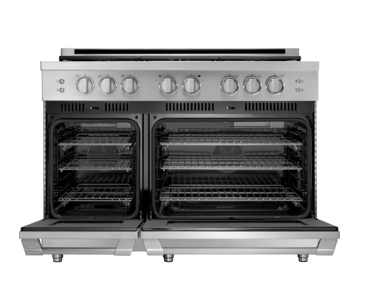 Dacor HGPR48SLP Gas Pro Range, Silver Stainless Steel, Liquid Propane