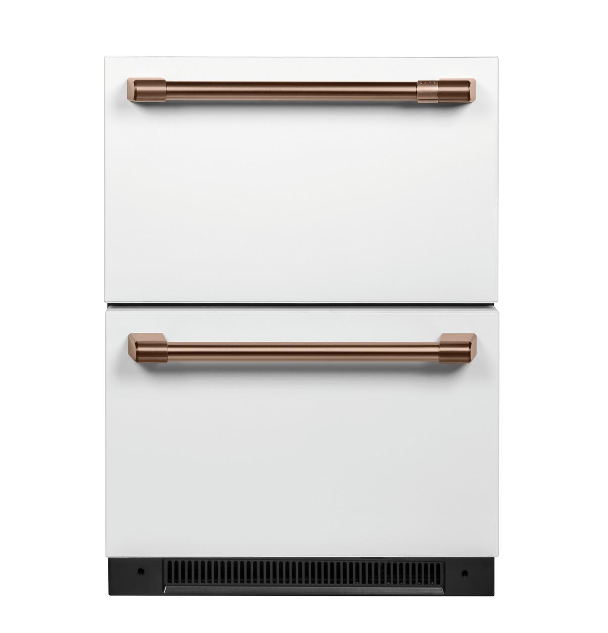 Cafe CDE06RP4NW2 CAF(EBACK)™ 5.7 Cu. Ft. Built-In Dual-Drawer Refrigerator