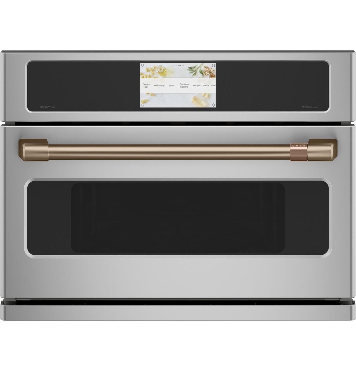 Cafe Caf(eback)™ 27" Smart Five in One Oven with 120V Advantium® Technology