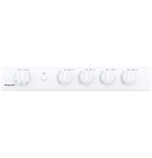 RGAS300DMWW Hotpoint® 24" Front-Control Free-Standing Gas Range with Large Window