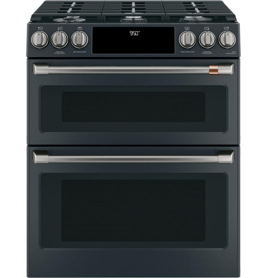 Cafe CXFCGHKPMBT CAF(EBACK)™ Front Control Gas Knobs and Handles - Brushed Black