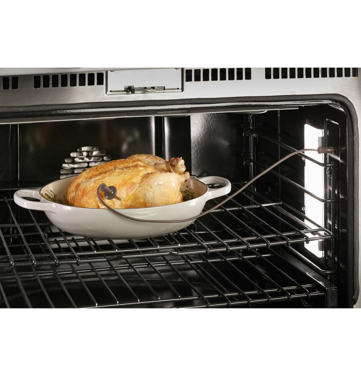 Cafe C2Y366P2TS1 CAF(EBACK)™ 36" Smart Dual-Fuel Commercial-Style Range with 6 Burners (Natural Gas)