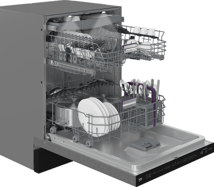 Beko DDT38532XIH Tall Tub Dishwasher with (16 place settings, 45.0