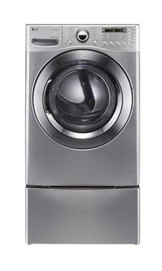 Lg 7.4 cu.ft. Ultra-Large Capacity SteamDryer with NeveRust Stainless Steel Drum (Electric)