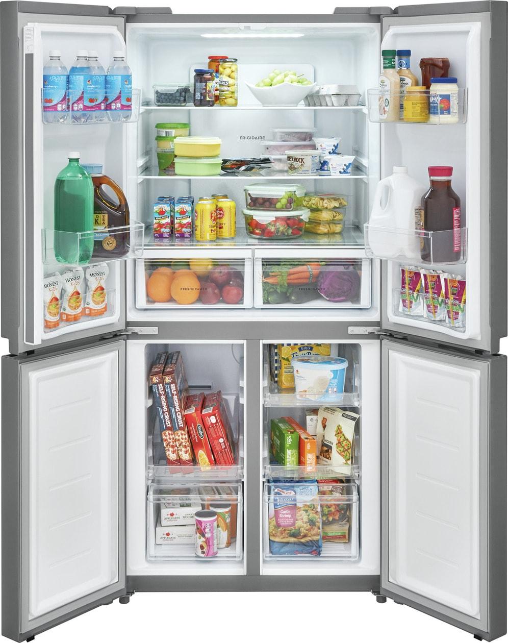 Frigidaire FRQG1721AV 17 Cu. Ft. Counter-Depth 4-Door Refrigerator