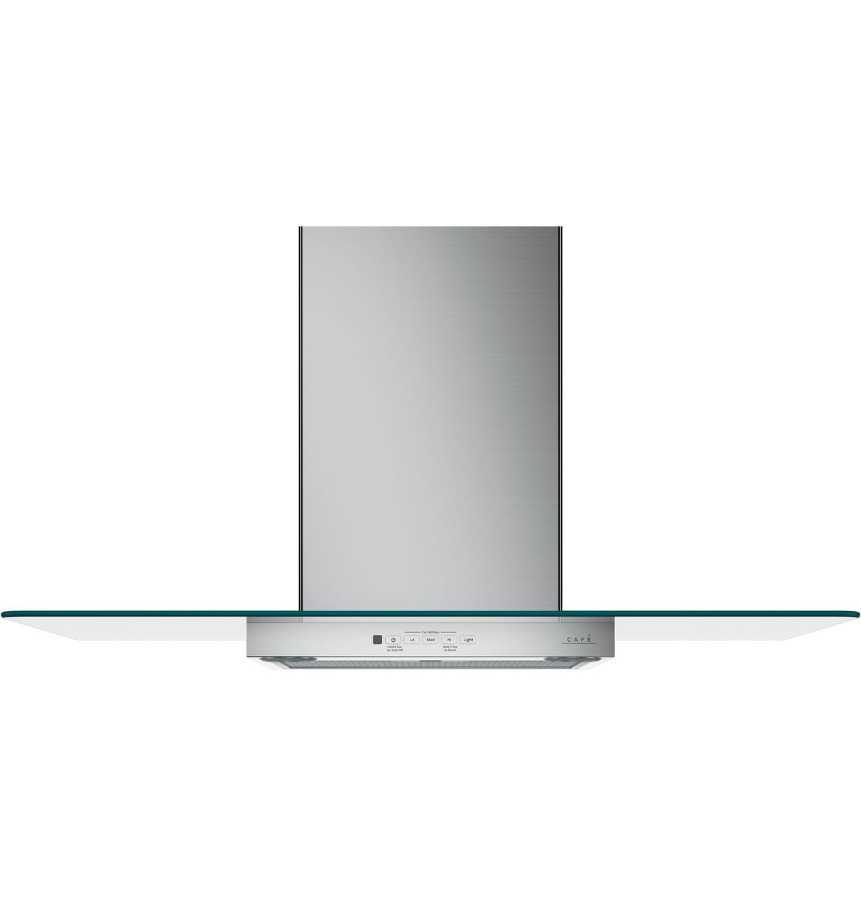 Cafe CVW73612MSS CAF(EBACK)™ 36" Wall-Mount Glass Canopy Chimney Hood