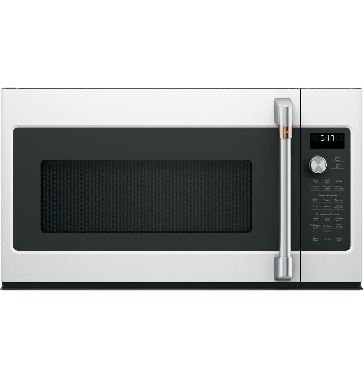 Cafe CVM517P4RW2 CAF(EBACK)™ 1.7 Cu. Ft. Convection Over-the-Range Microwave Oven