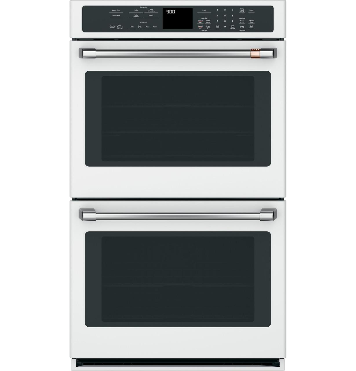 Cafe CXWD0H0PMSS CAF(EBACK)™ 2 - 30" Double Wall Oven Handles - Brushed Stainless