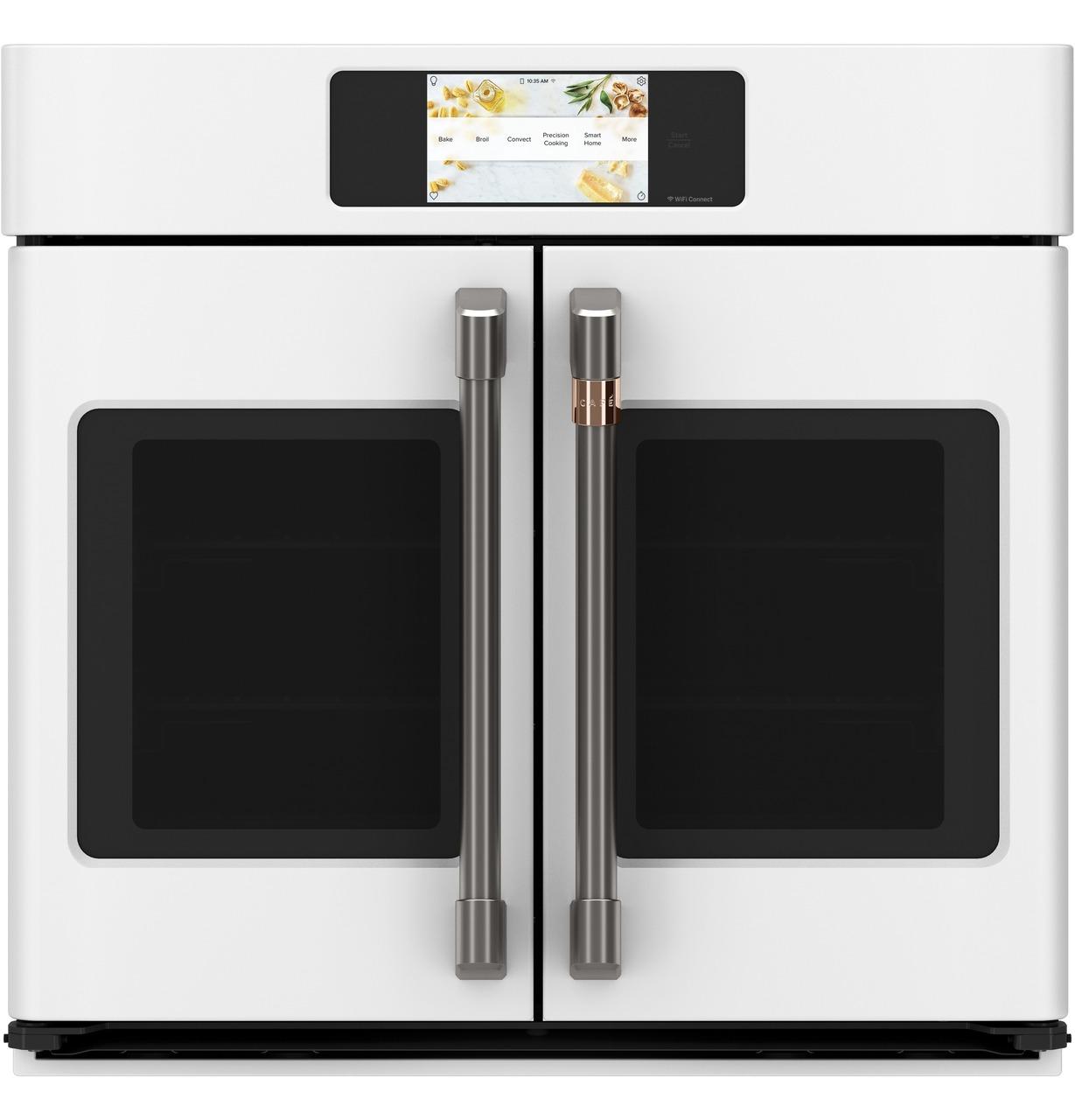Cafe CTS90FP4NW2 CAF(EBACK)™ Professional Series 30" Smart Built-In Convection French-Door Single Wall Oven