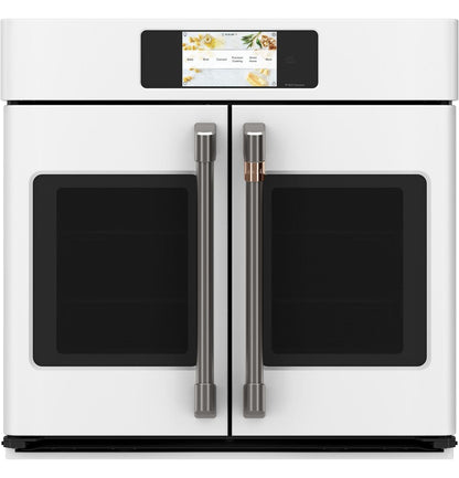 Cafe CTS90FP4NW2 CAF(EBACK)™ Professional Series 30" Smart Built-In Convection French-Door Single Wall Oven