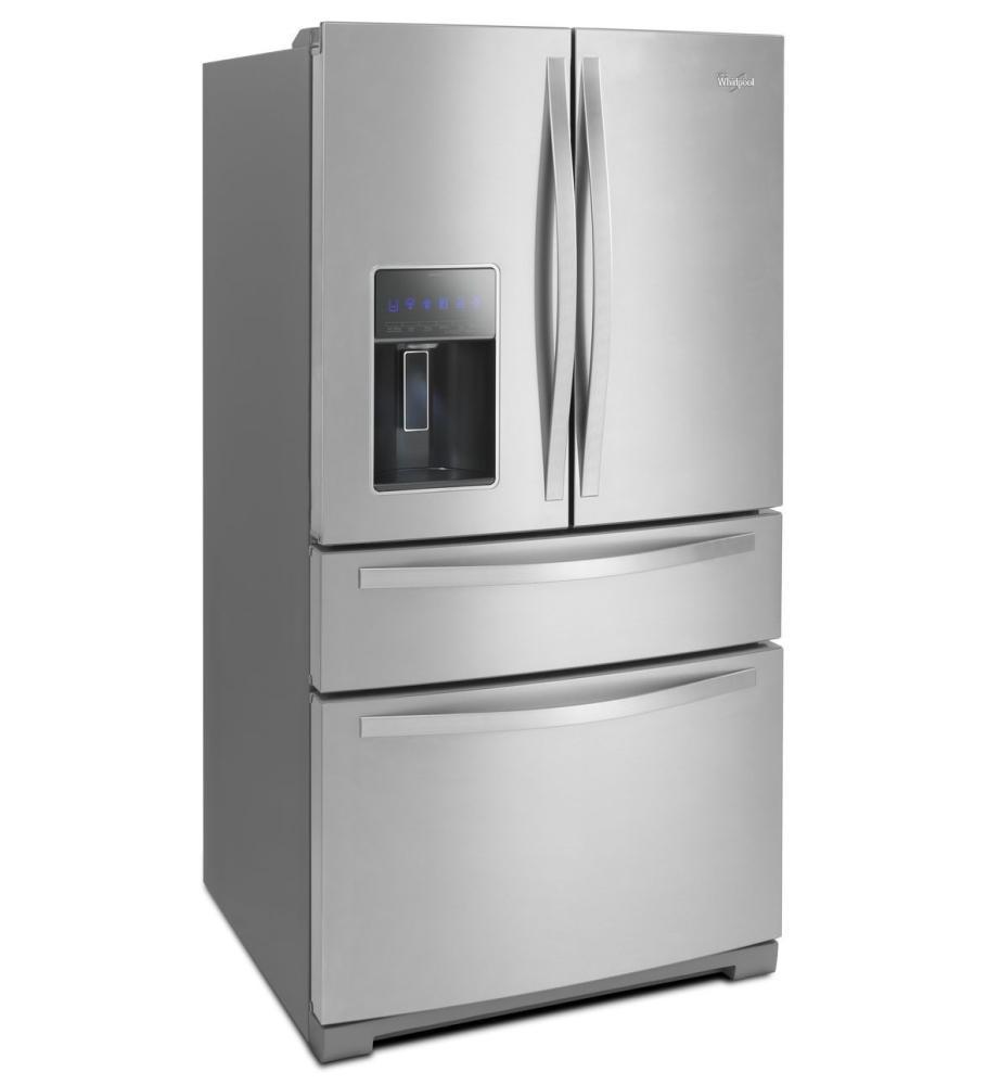 Whirlpool WRX988SIBB 36-inch Wide 4-Door Refrigerator with More Flexible Storage - 26 cu. ft.