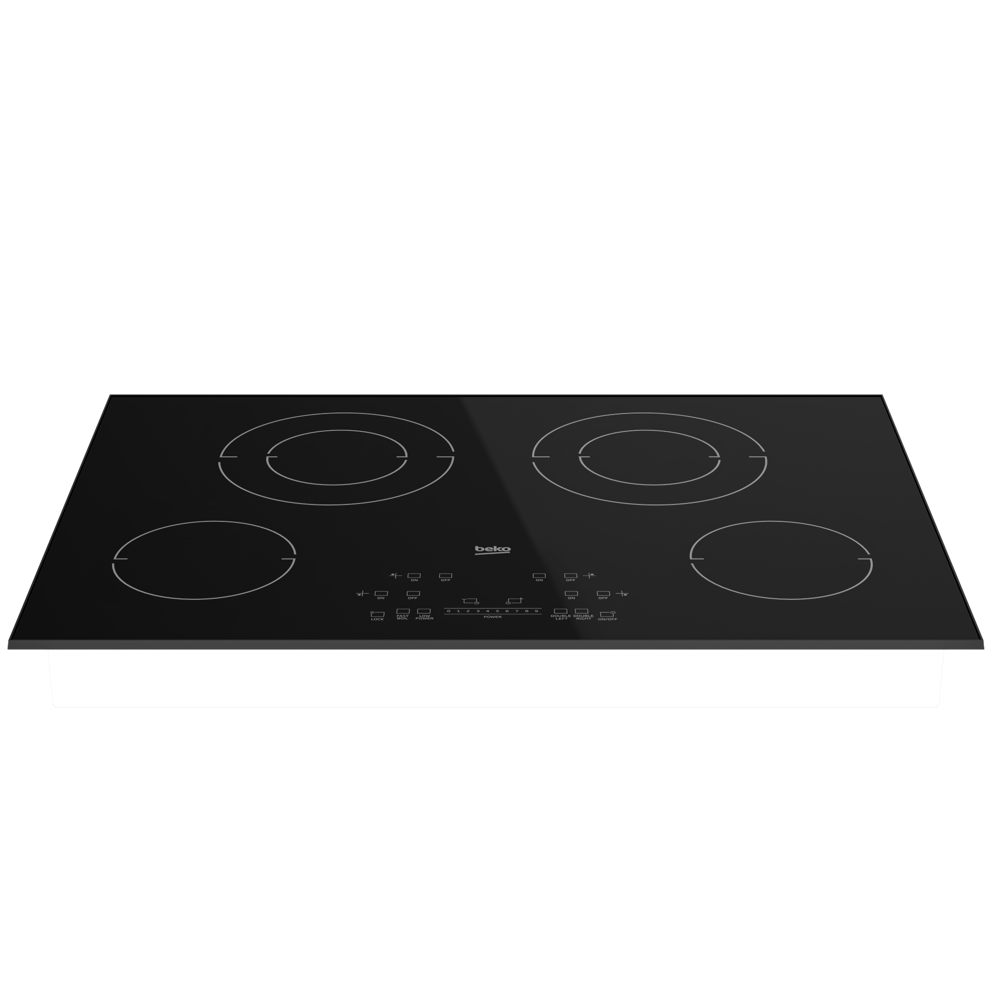 Beko ECTM30102 30" Built-In Electric Cooktop with 4 Burners and Touch Control