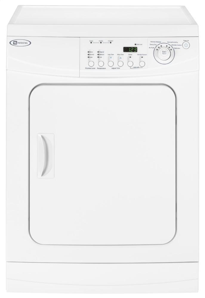 Maytag Compact Electric Dryer with GentleBreeze Drying System