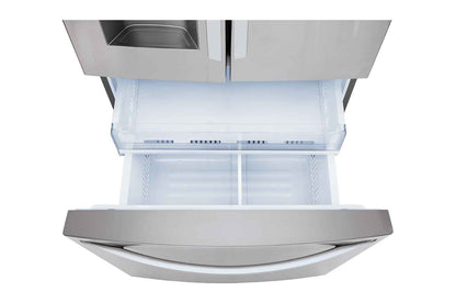 Lg LRFS28XBS 28 cu. ft. 3 Door French Door, Standard Depth, Ice and Water with Single Ice Maker